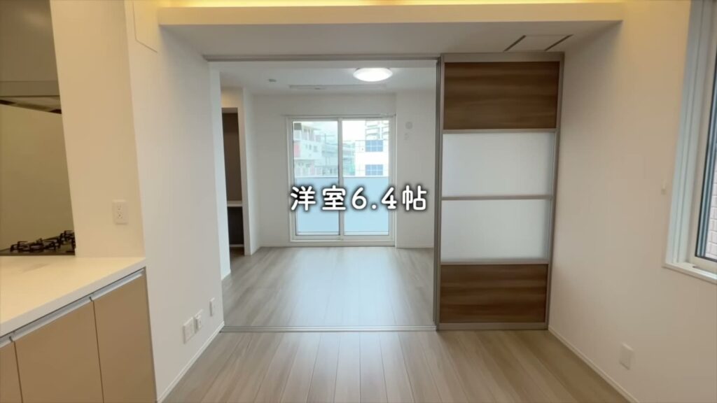 1LDKの洋室