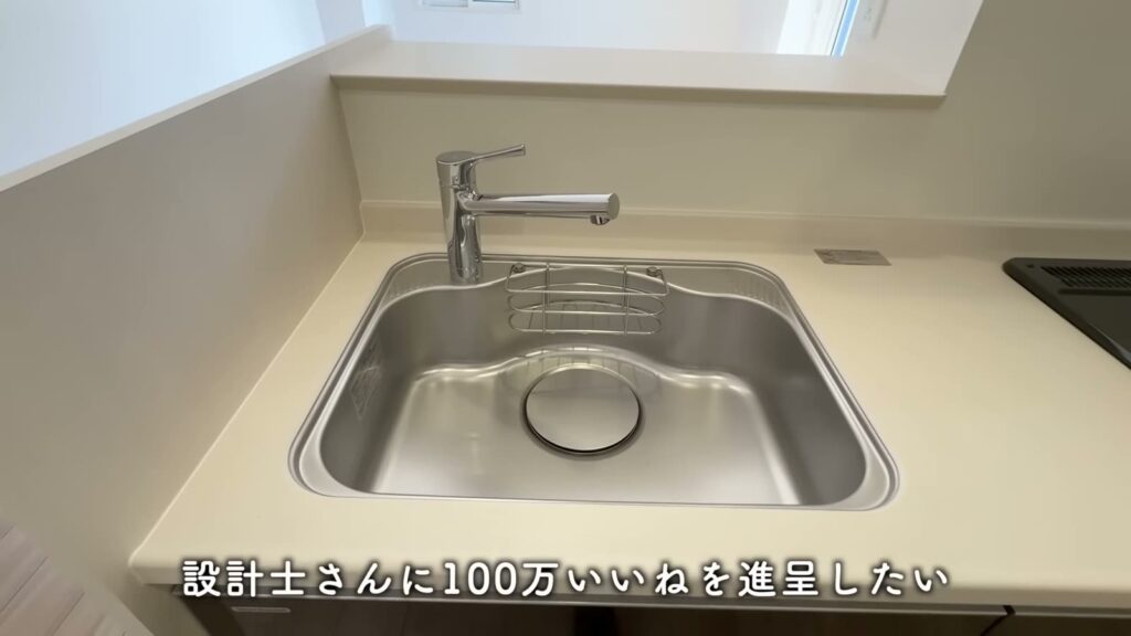 広島市南区東霞町の1LDK 1LDKのシンク