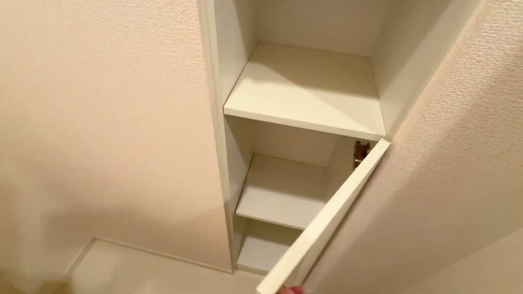 2LDKのトイレの収納