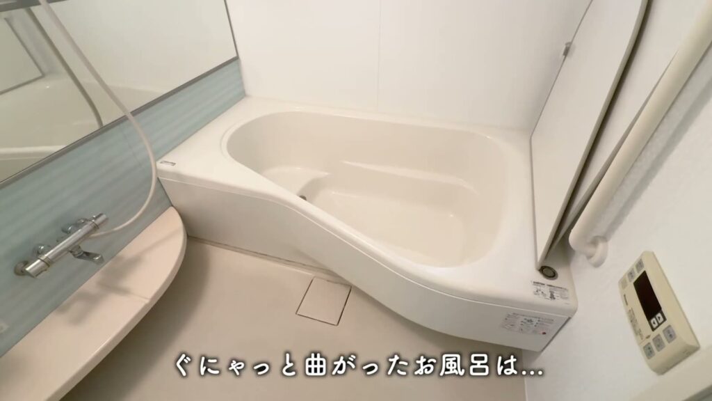 2LDKの浴室