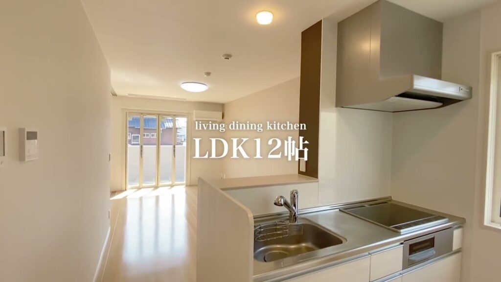 福山市の1LDK 1LDKのキッチン
