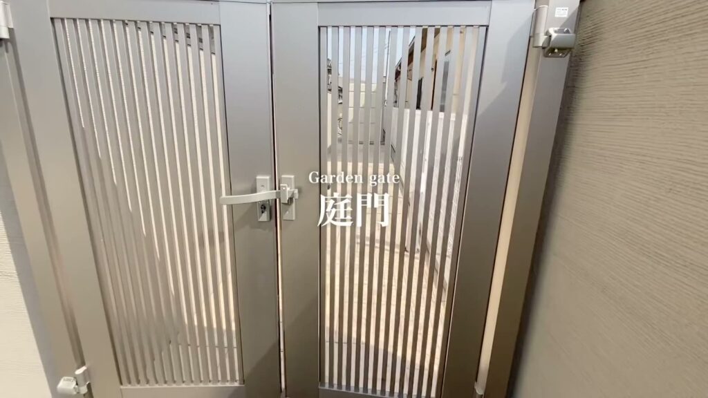 福山市の1LDK 1LDKの庭門
