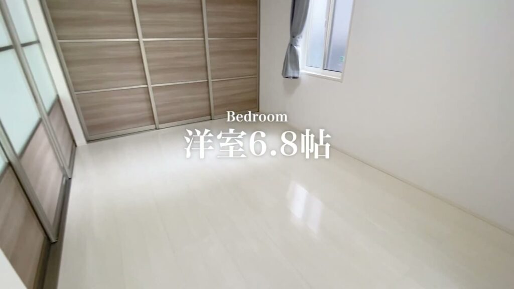 1LDKの洋室の収納