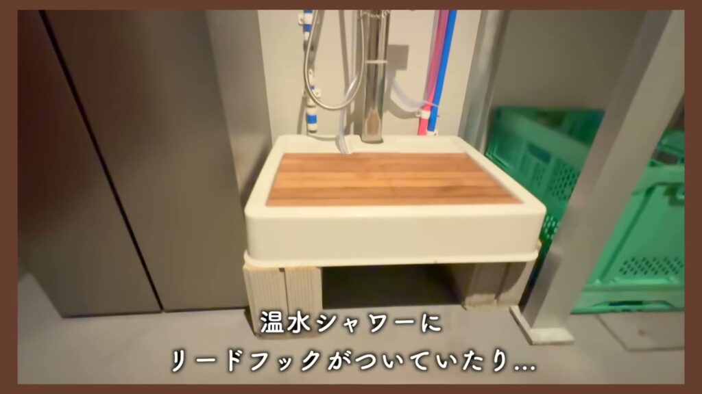 Dear WAN Court 氷川台 2LDKの足洗い場