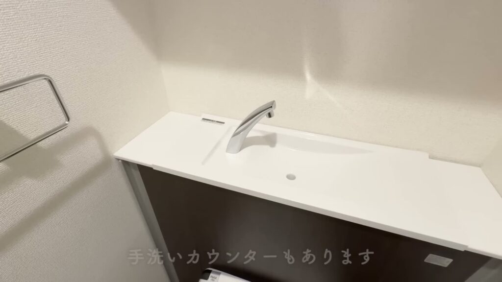 Dear WAN Court 氷川台 2LDKの手洗いカウンター