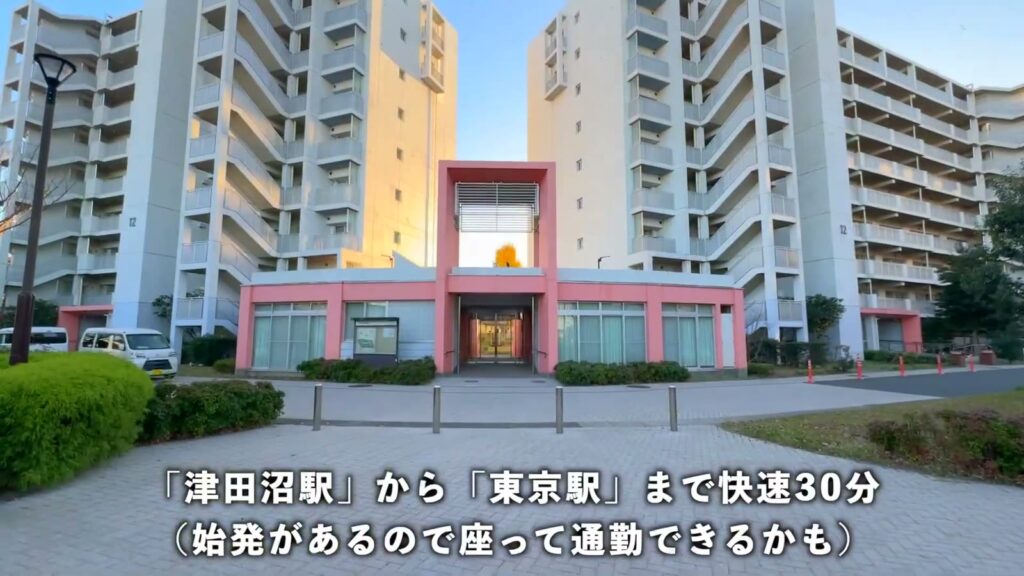 アルビス前原 2DKの見学した棟