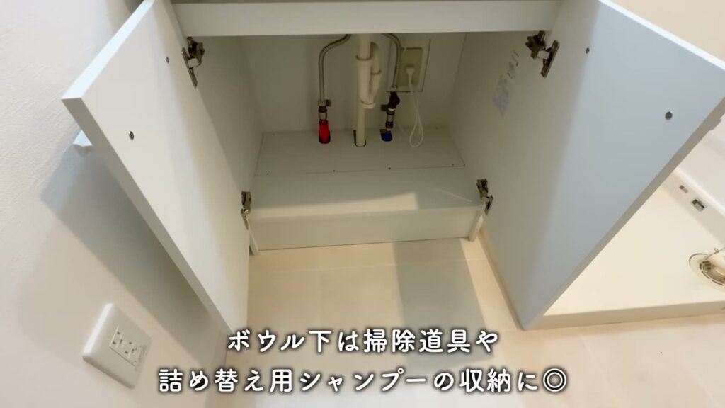 青戸第一 2LDKの洗面台の下