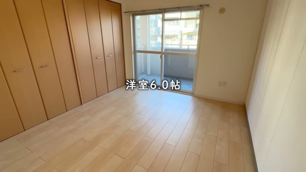 青戸第一 2LDKの洋室6.0帖