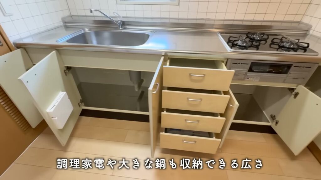 青戸第一 2LDKのシンク下