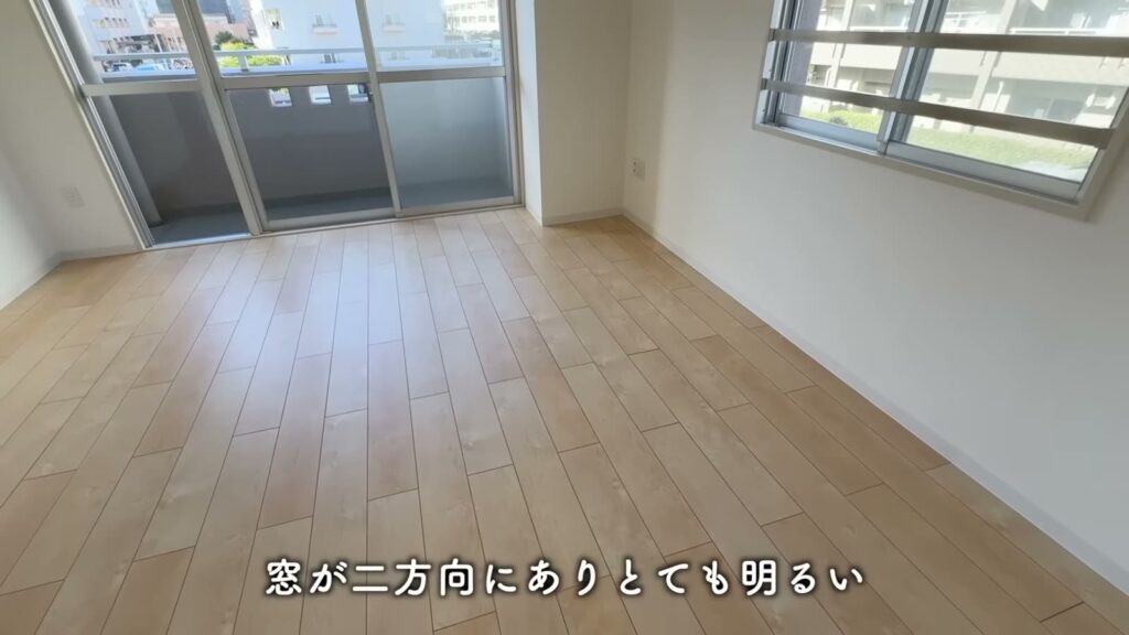 青戸第一 2LDKのリビングダイニング