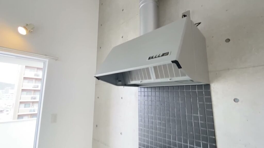 広島市中区の1R 1Rのレンジフード