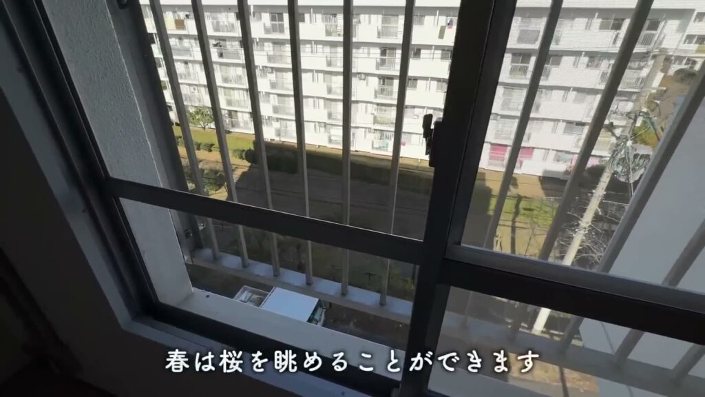 もりつね 2LDKの窓からの眺め