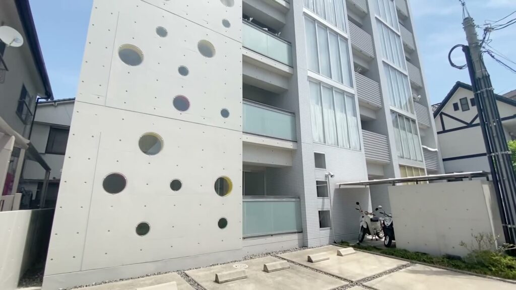 広島市南区の1LDK 1LDKの外観