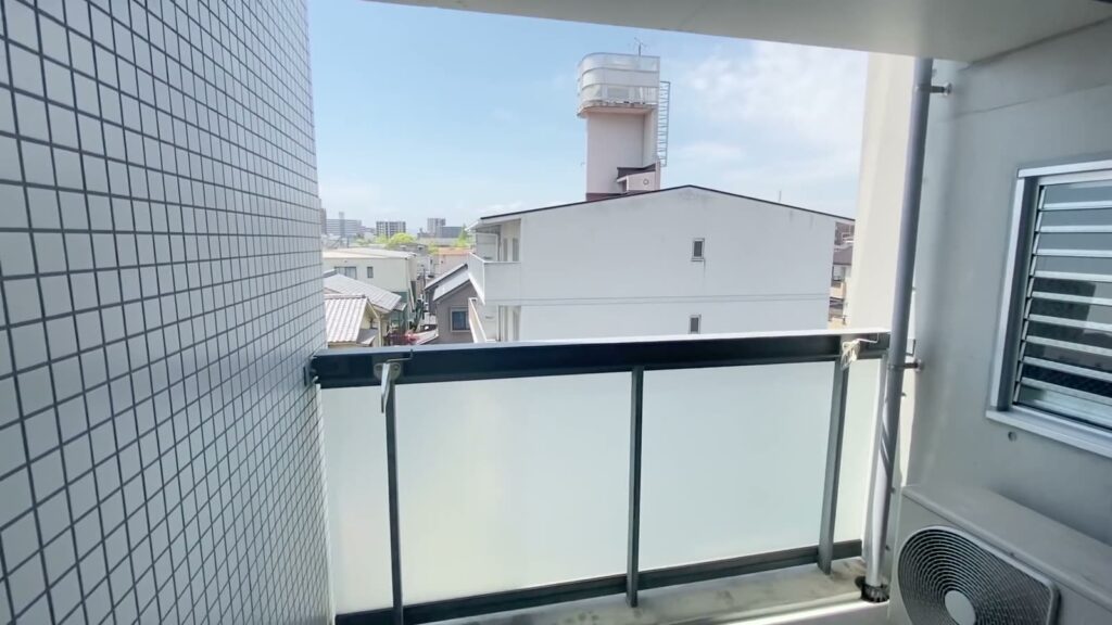 広島市南区の1LDK 1LDKの眺め