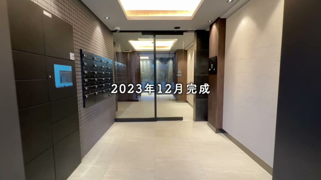 文京区本駒込の1LDK 1LDKのエントランスホール