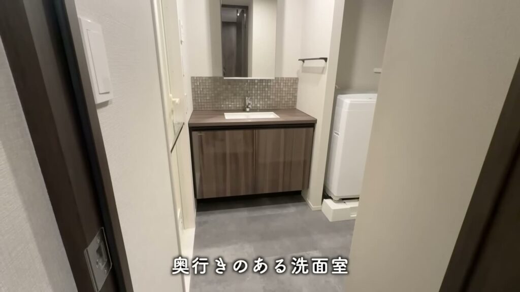 文京区本駒込の1LDK 1LDKの洗面室