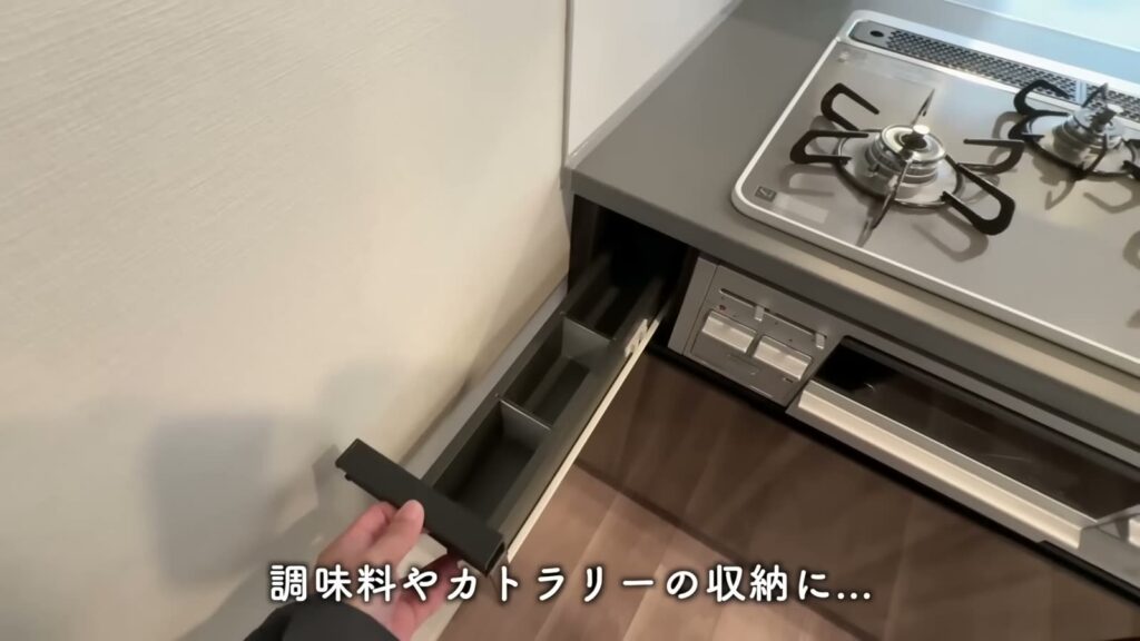 文京区本駒込の1LDK 1LDKの引き出し収納