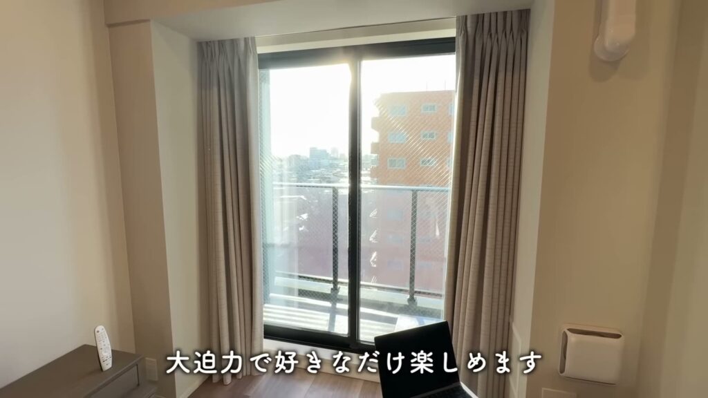 文京区本駒込の1LDK 1LDKの窓
