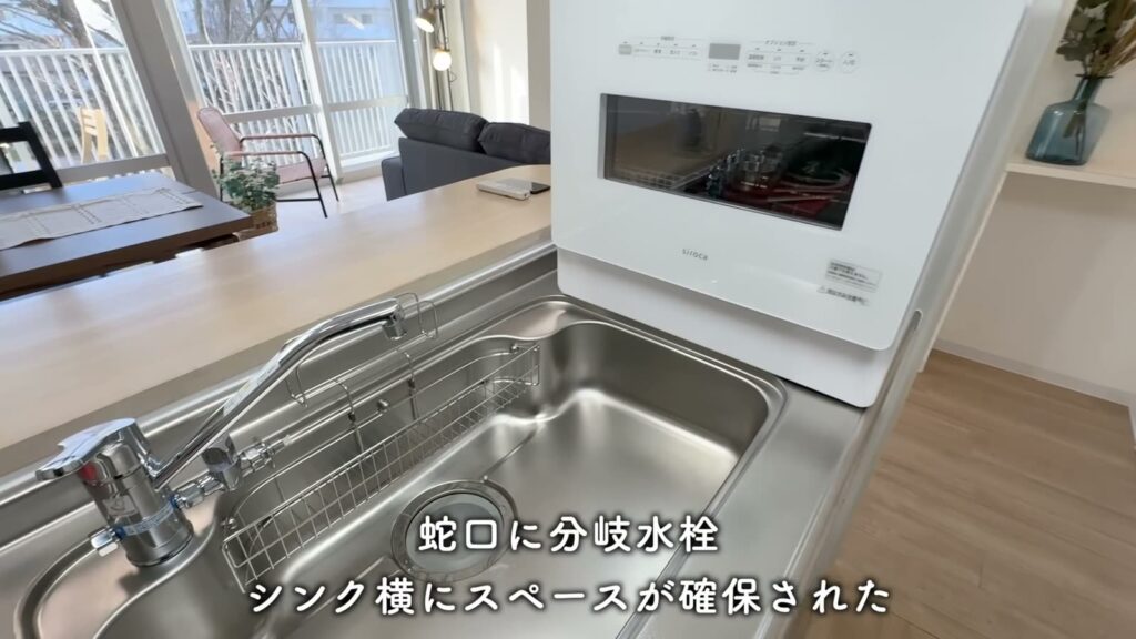 グリーンタウン小金井 2LDKのシンク横