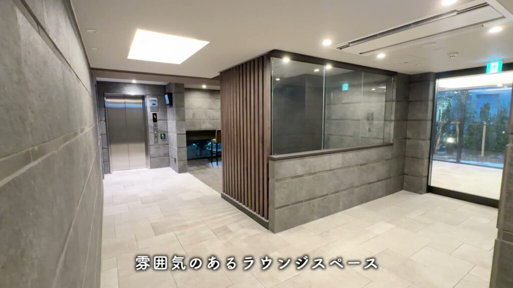 プレシスヴィアラ千葉登戸 1LDKのラウンジ