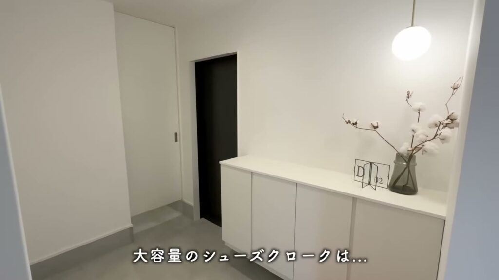 セレーノコート草津・平井 3LDKの玄関収納の前