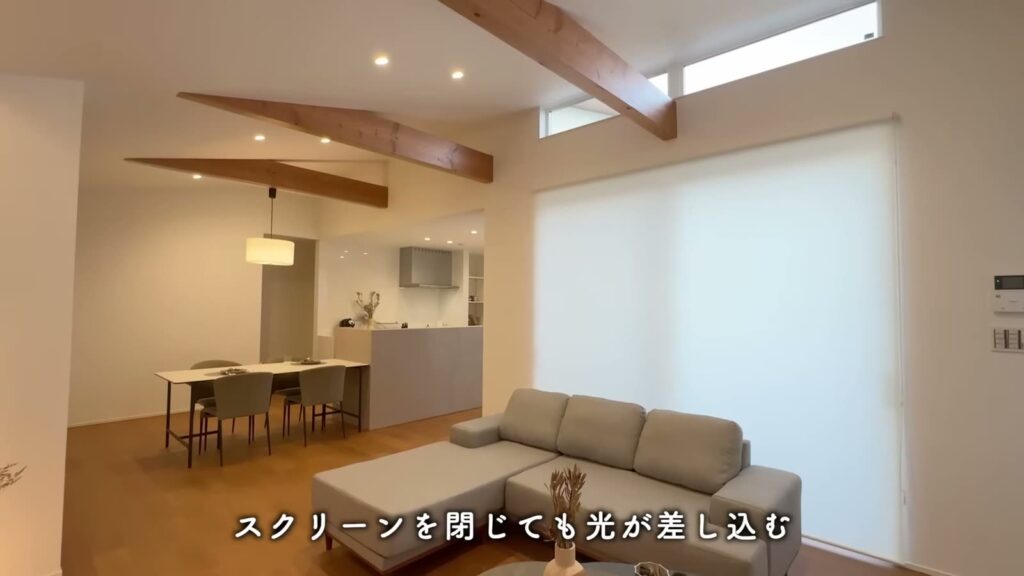 セレーノコート草津・平井 3LDKの窓側