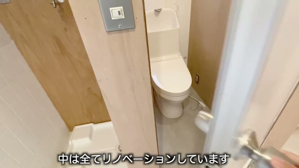 1Rのトイレ