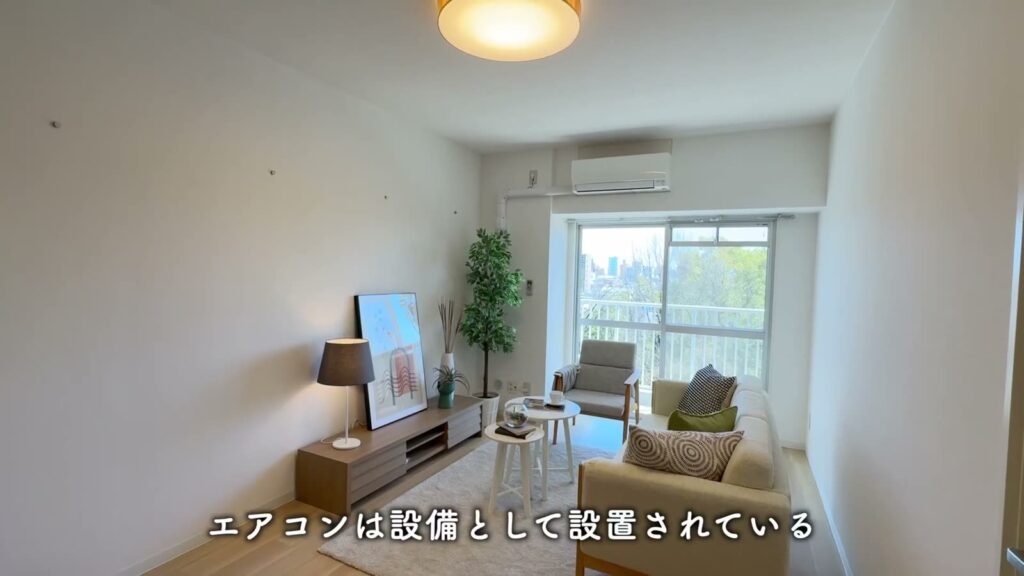 アーバニア志賀公園 2LDKのリビング