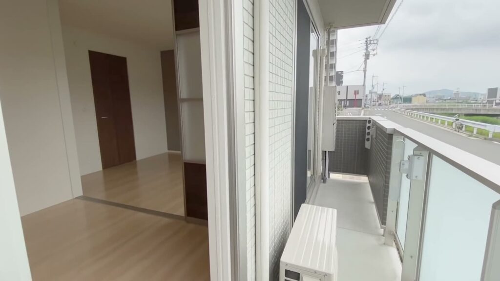 1LDKの室外機