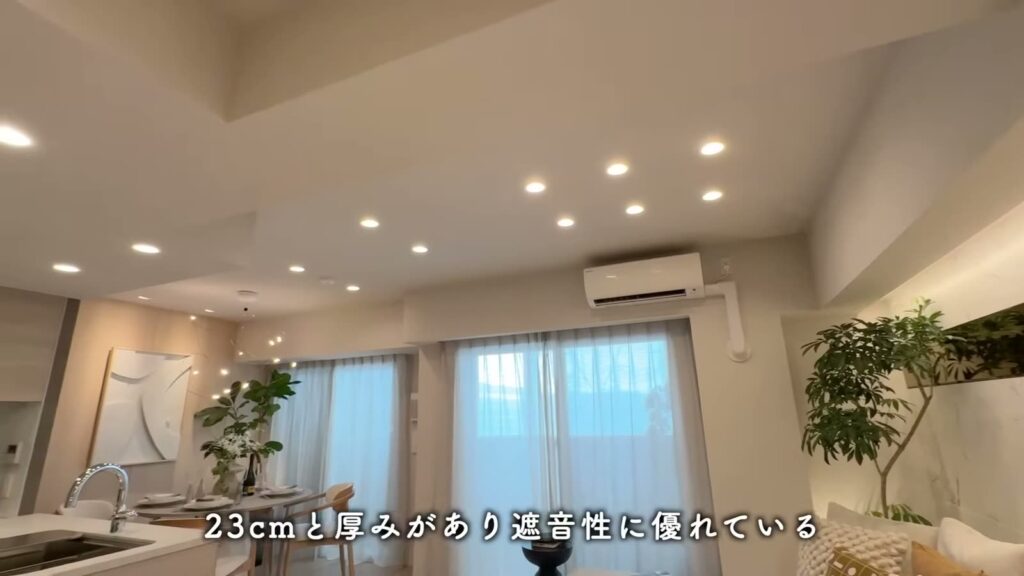 ジェイグラン国立 2LDKのLDKの天井