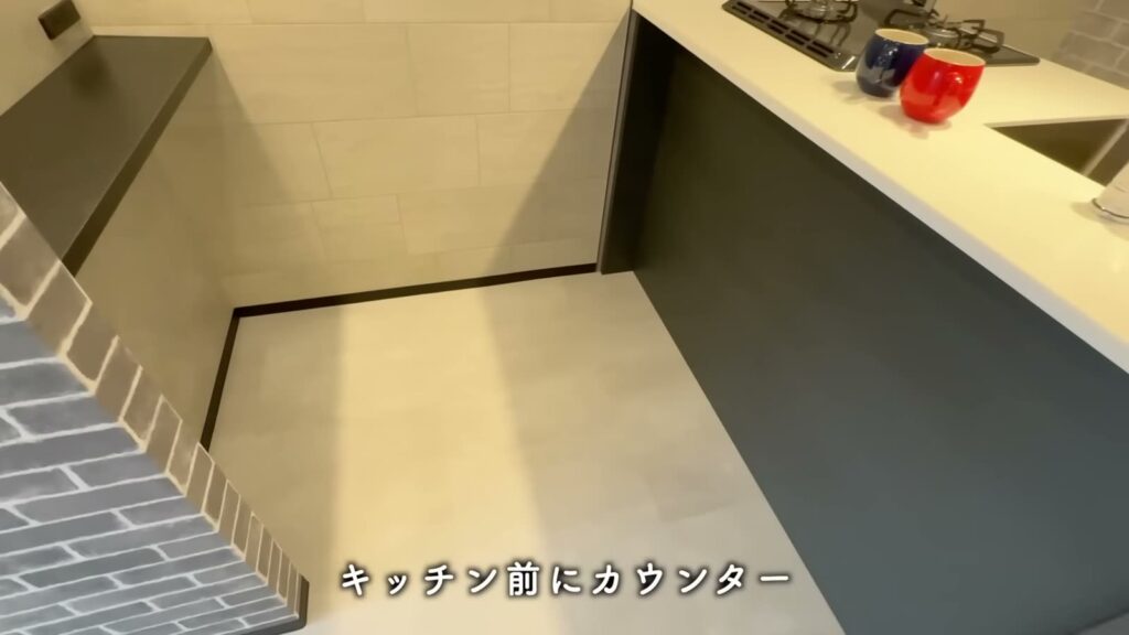 豊中市西泉丘のワンルーム 1Rのカウンター