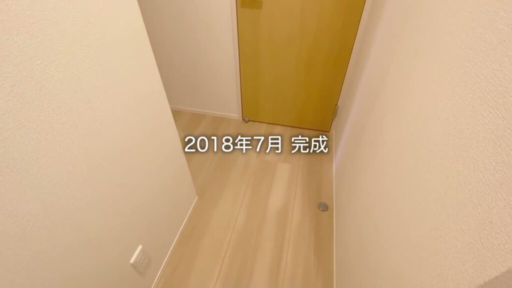 1LDKの廊下