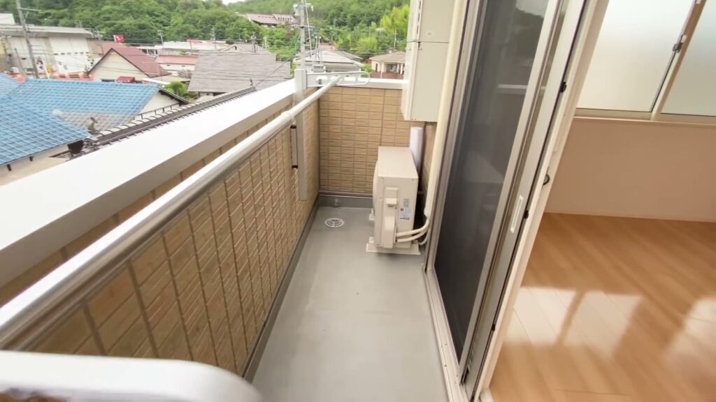 1LDKの室外機