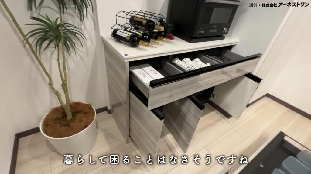 サンクレイドル成増 3LDKの食器棚