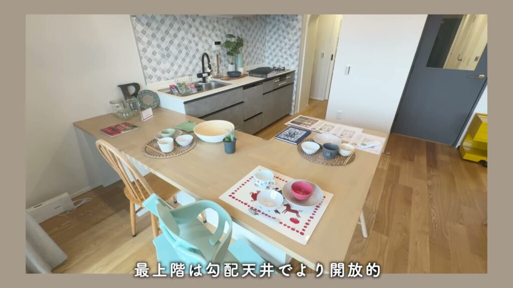 プライムフィット横浜富岡 1LDKの最上階の対面キッチン