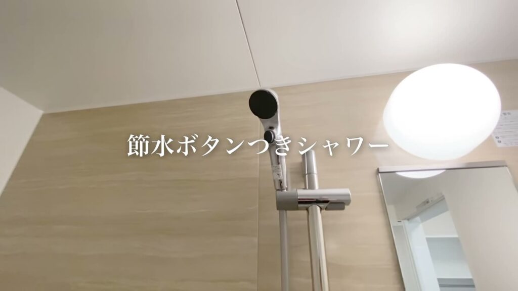 2LDKのシャワー