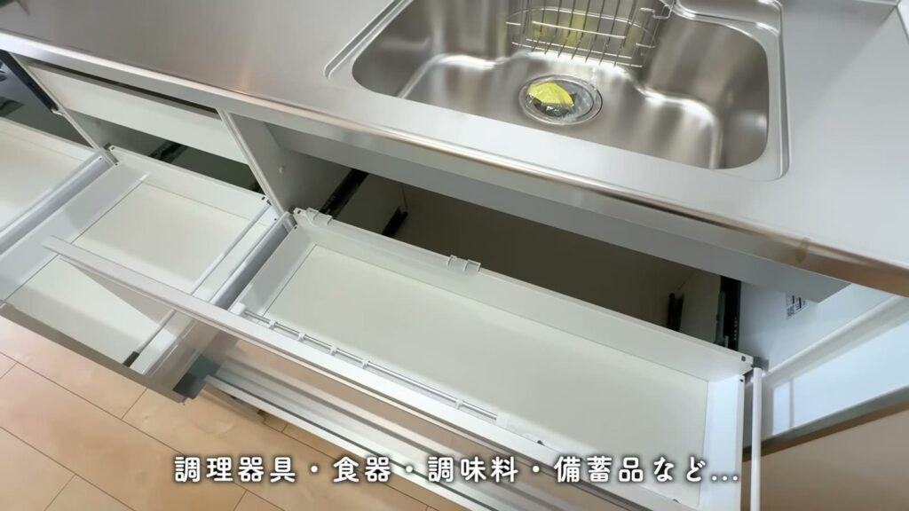 プラザシティ新所沢 けやき通り 2LDKの引き出し収納