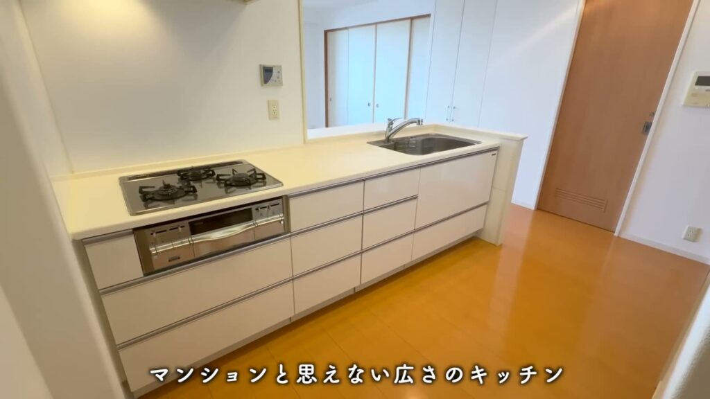 サーパス舞鶴公園 3LDKのキッチン