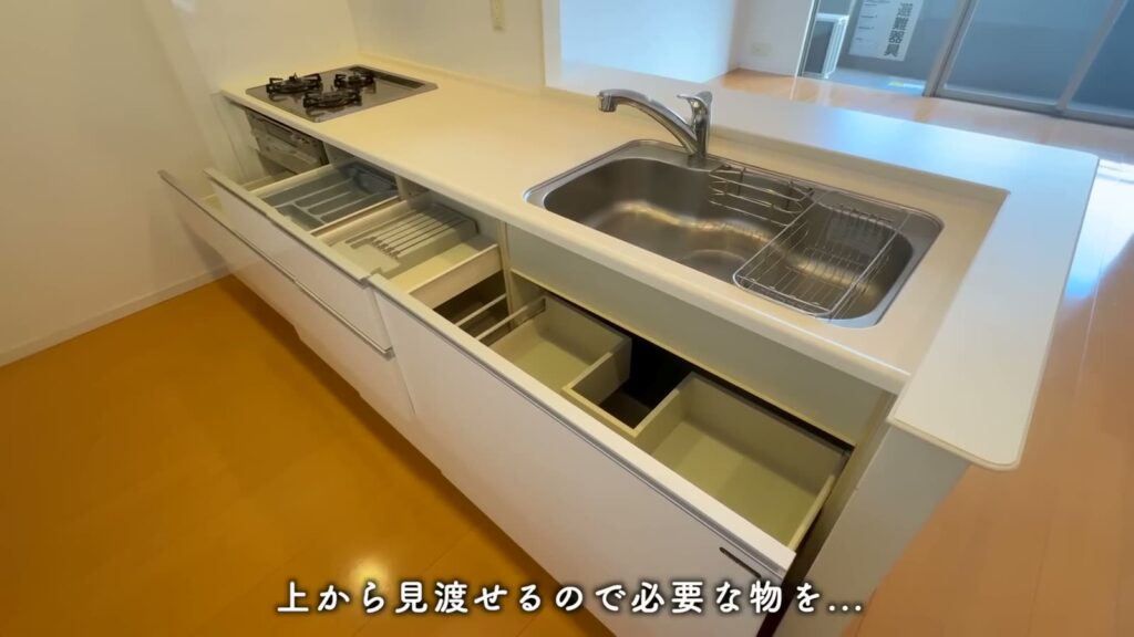 サーパス舞鶴公園 3LDKの引き出し収納