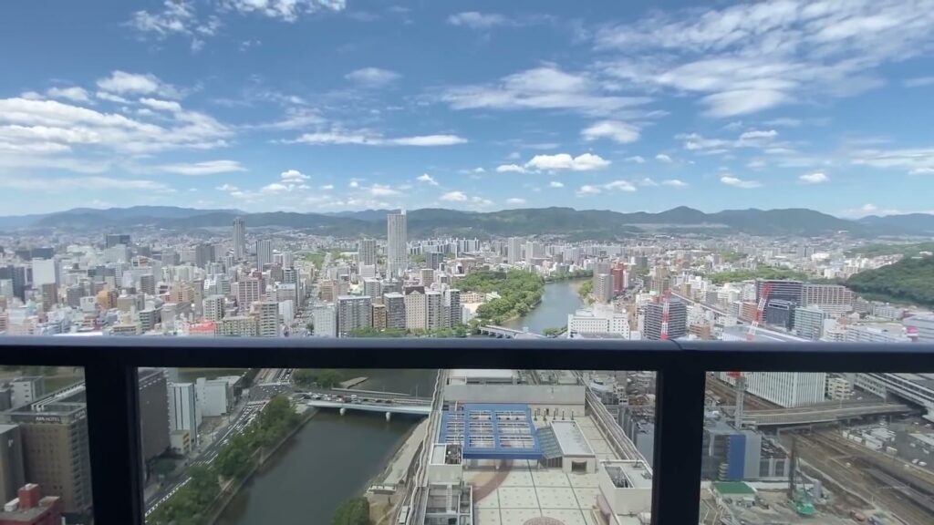 シティタワー広島 2LDKの眺め