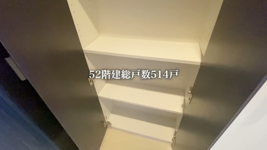 シティタワー広島 2LDKの収納の扉