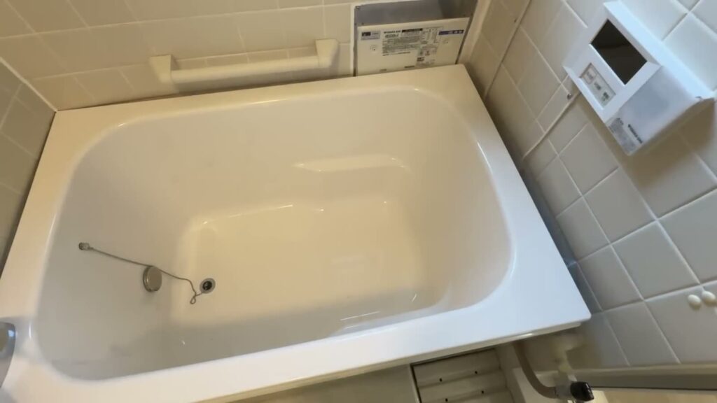 富田団地 1DKの浴槽