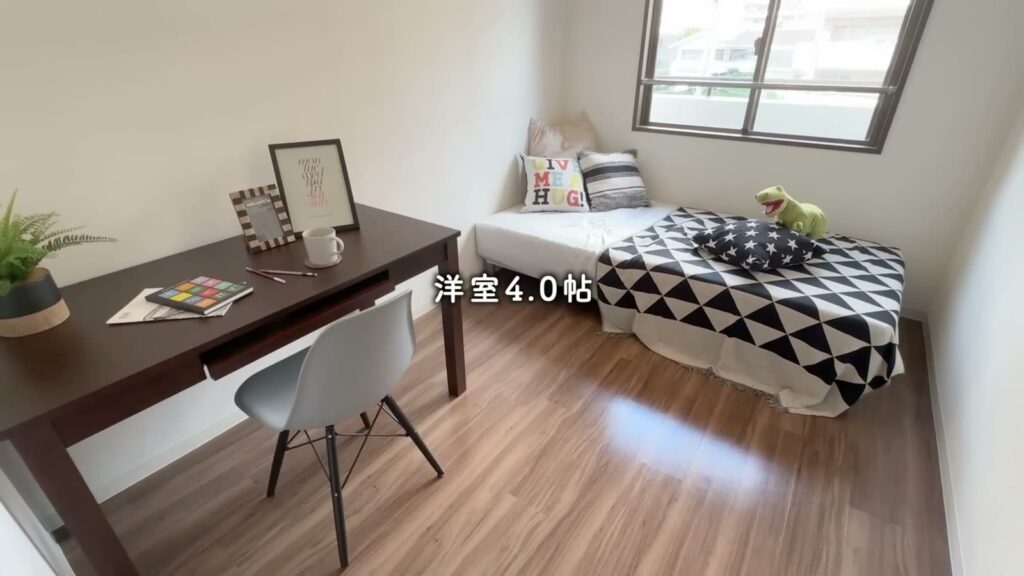 アーバンラフレ星ヶ丘 3LDKの洋室4.0帖
