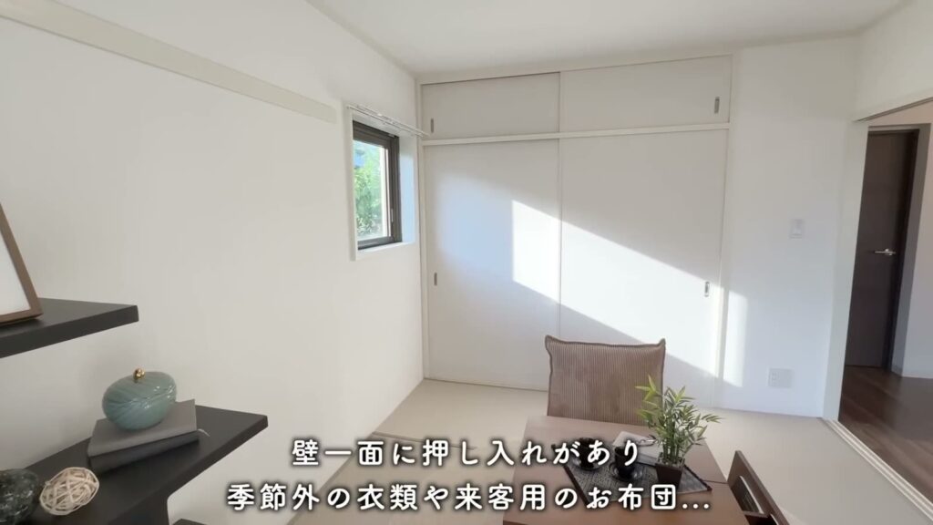 アーバンラフレ星ヶ丘 3LDKの押入れ